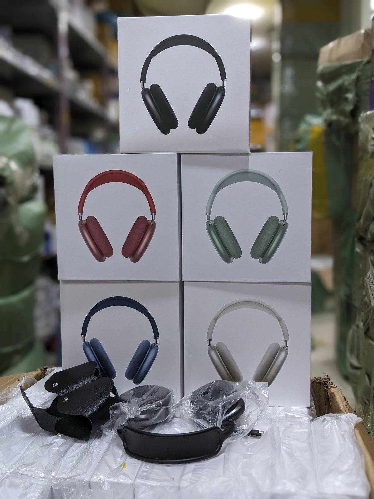 P9 Pro Max Wireless Bluetooth Over-Ear Headphones - Image 2